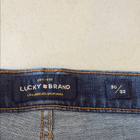 Lucky Brand Mens. 30/32 110 Skinny Blue - Picture 2 of 6